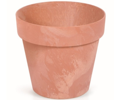 Doniczka okrągła terakota 29 l Cube Beton Effect