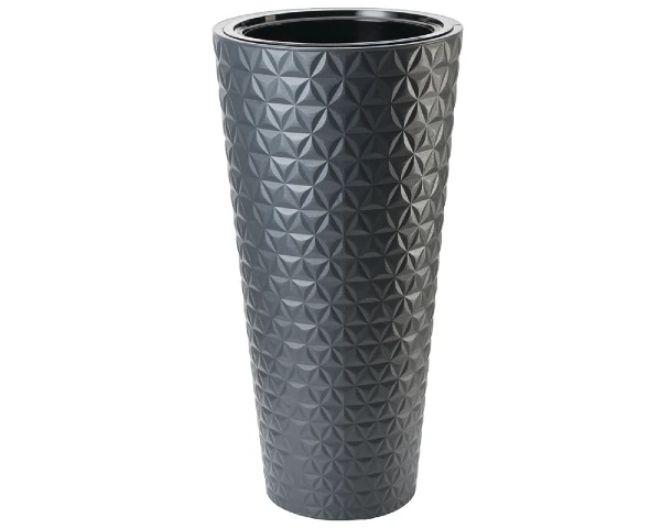 donica-na-taras-wysoka-z-wkladem-antracyt-60-cm-form-plastic-diament-slim