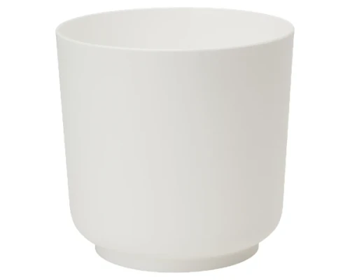 Doniczka-okragla-bialy-Satina-Sleek