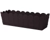 doniczka ozdobna 55 cm form plastic brazowa z imitacja drewna