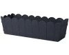 donica podłużna 55 cm antracyt form plastic