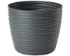 Doniczka-mini-do-domu-okragla-antracyt-0,65-l-Sahara-Round