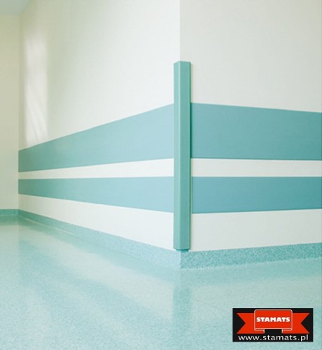 Narożnik PVC + rdzeń aluminium 100 cm ConvexAL aranżacja