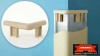 Narożnik PVC + rdzeń aluminium 150 cm ConvexAL zakonczenie i rdzeń