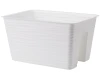 doniczka na balkon 39 cm biala form plastic sahara railing