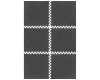 Mata na siłownię z pianki EVA w kształcie puzzli.