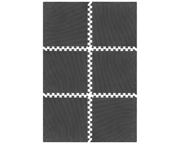 Mata na siłownię z pianki EVA w kształcie puzzli.