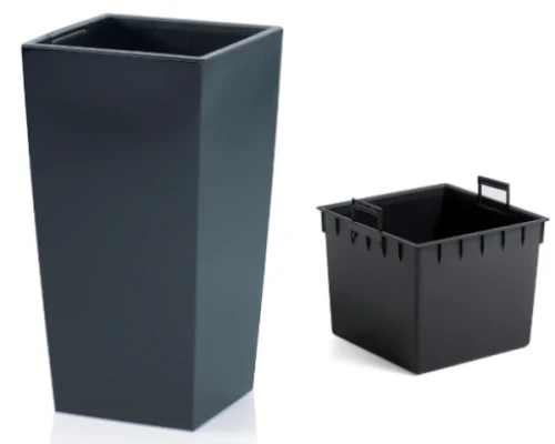 donica kwadratowa antracyt 19l prosperplast urbi square prezentacja wkladu