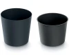 okragla doniczka 25cm antracyt prosperplast urbi round - prezentacja wkladu