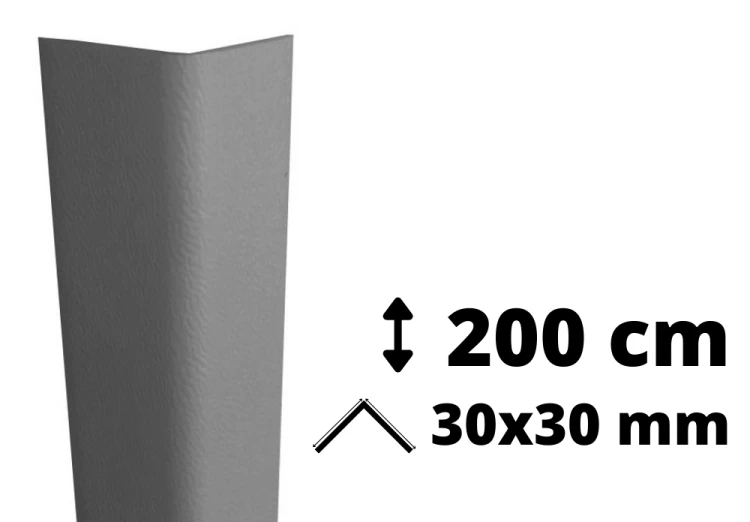 NarożnikKątownik PVC AcroMat 200 cm 30x30 mm