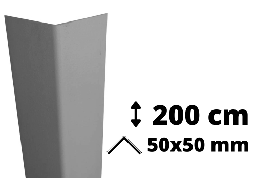 NarożnikKątownik PVC AcroMat 200 cm 50x50 mm