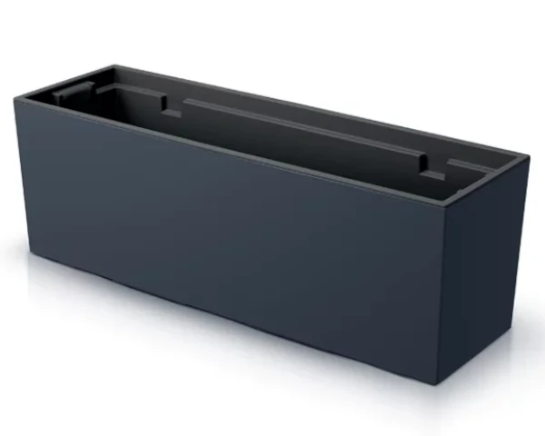 doniczka prostokatna prosperplast urbi case kolor antracyt 58 cm