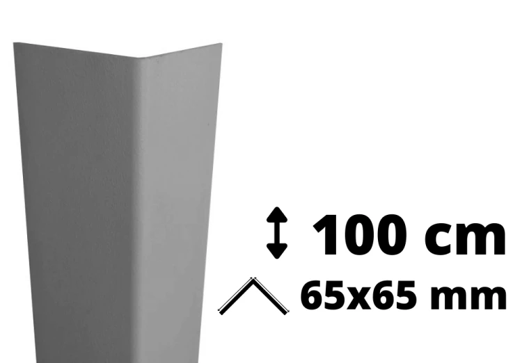 NarożnikKątownik PVC AcroMat 100 cm 65x65 mm.png