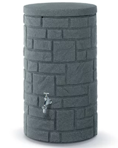 dekoracyjny zbiornik na deszczowke prosperplast arves arcado 230 l szary