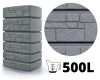zbiornik na deszczowke prosperplast tower stone 500 l szary zoom