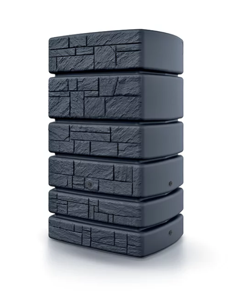 zbiornik na deszczowke prosperplast tower stone 500 l antracyt