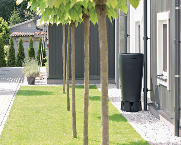 Zbiornik na deszczówkę 240L szary Maze