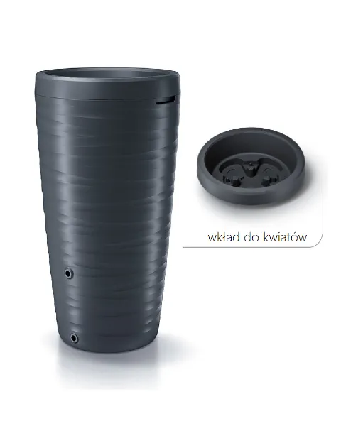 Zbiornik na deszczówkę Maze 240 litrów szary