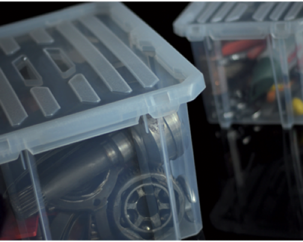 Pojemnik przezroczysty do przechowywania CargoBox aranzacja z narzedziami