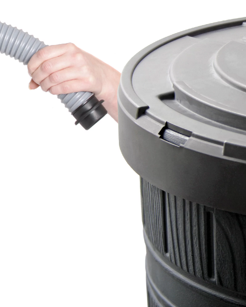 Zbiornik na deszczówkę Woodcan czarny 265 L