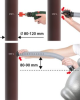 Zbiornik na deszczówkę czarny Woodcan 265 litrów
