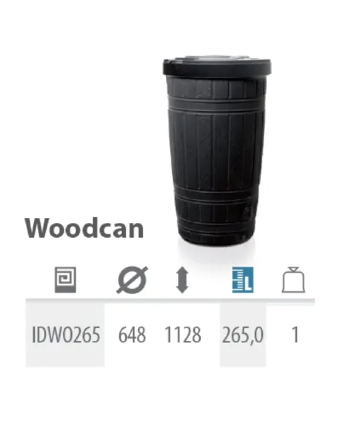 Zbiornik-na-deszczówkę-czarny-Woodcan-265L-parametry.webp