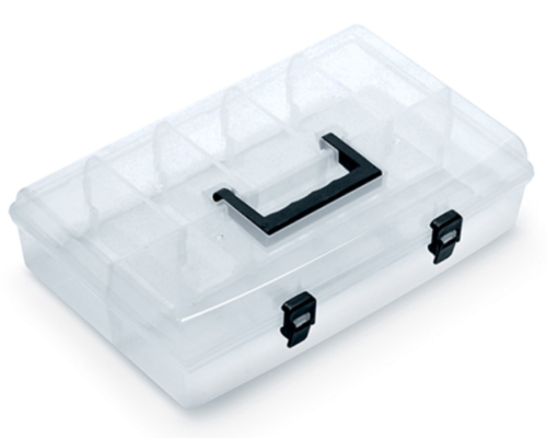 Organizer z przegrodkami zamykany 36 x 24 x 8,5 cm