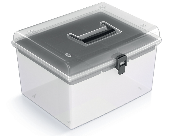 Organizer plastikowy z tacką 29,2 x 25 x 18,5 cm