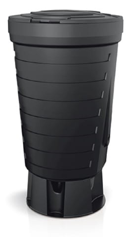 Zbiornik na deszczówkę czarny 210L Raincan