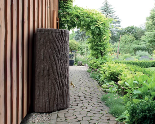 zbiornik na deszczowke prosperplast evergreen lite 300l aranzacja ogrod