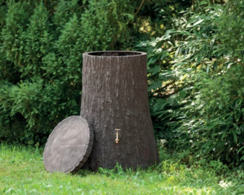 zbiornik na deszczowke prosperplast little tree aranżacja w ogrodzie