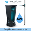 Zbiornik na wodę deszczową  260 litrów antracyt Peruno