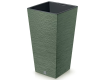 Donica wysoka z wkładem kolor zielony 26,6 l Furu Square