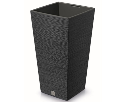 Doniczka wysoka antracyt 11,4 l Furu Square prezentacja