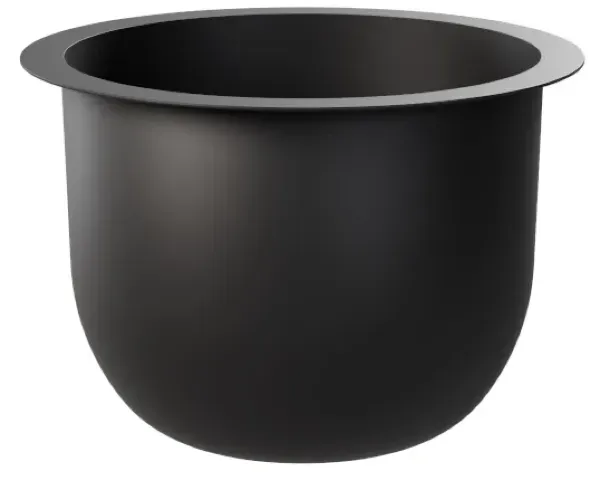 wklad do kwietnika kolor czarny 29,5 cm Standy