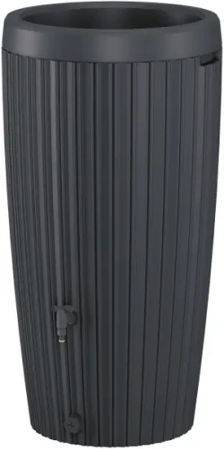 Zbiornik na deszczówkę antracyt 240 litrów Mika