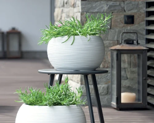 prosperplast furu bowl doniczka okragla 38 cm aranzacja w domu