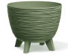 Donica z nóżkami 26 litrów w kolorze zielonym Furu