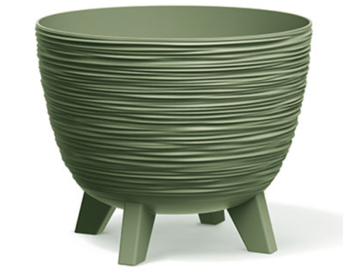 Donica z nóżkami 26 litrów w kolorze zielonym Furu
