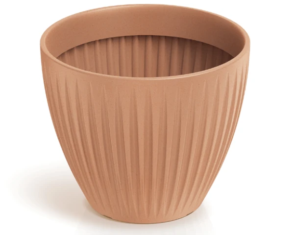 Doniczka okrągła 30 cm terakota Ethick Latia Round