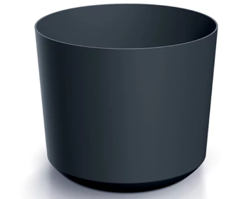 Doniczka okrągła 35 litrów kolor antracyt Tubo