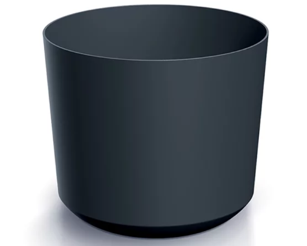 Doniczka okrągła 35 litrów kolor antracyt Tubo