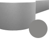 Odbojnica elastyczna 31 cm x 0,99 mb kolor 53 - Szary Księżycowy Flat.png