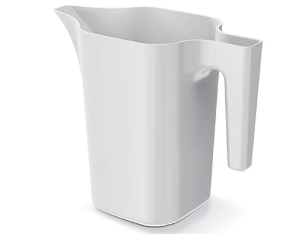 Konewka do podlewania domowa ogrodowa 1,8L biała Jug
