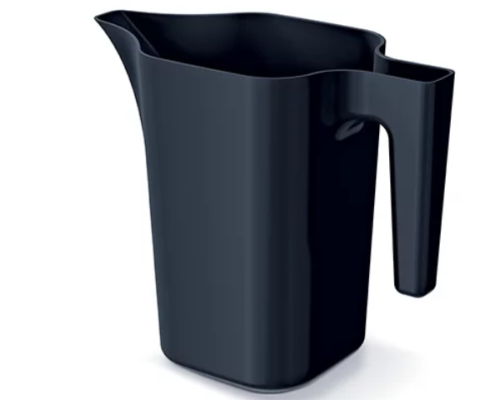 Konewka do podlewania domowa ogrodowa 1,8L antracytowa grafitowa Jug