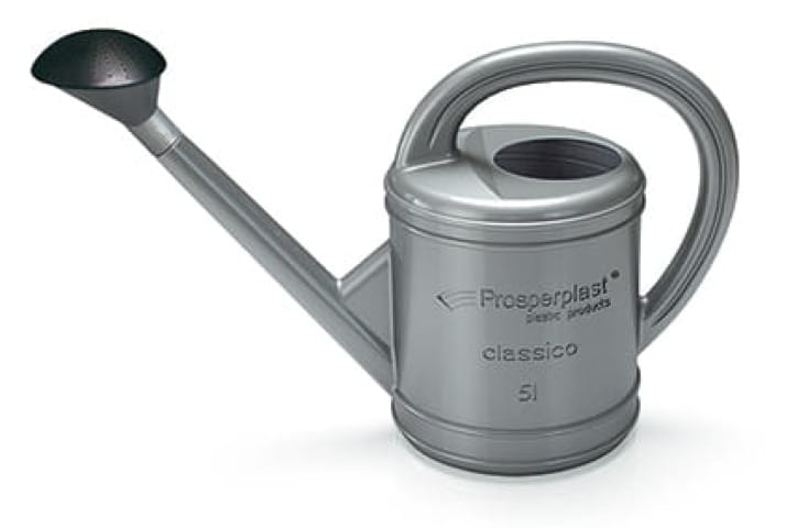 Konewka Ogrodowa pojemność 10 litrów szara srebrna Classico