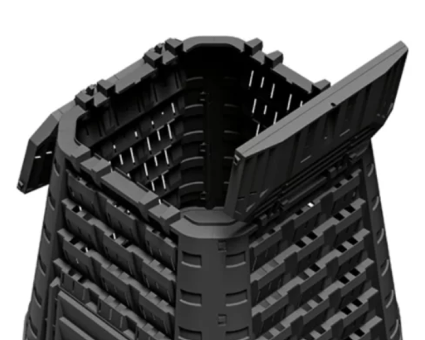 Duży kompostownik plastikowy 1050L Evogreen Vario