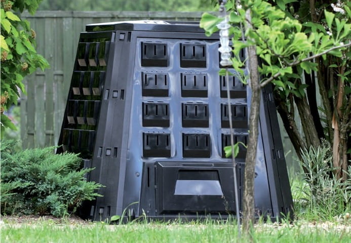 Kompostownik Prosperplast Evogreen 420 l - aranzacja