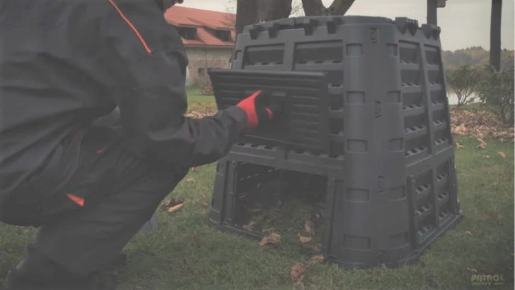 Multi Kompostownik całoroczny 480 litrów Patrol - zasada dzialania