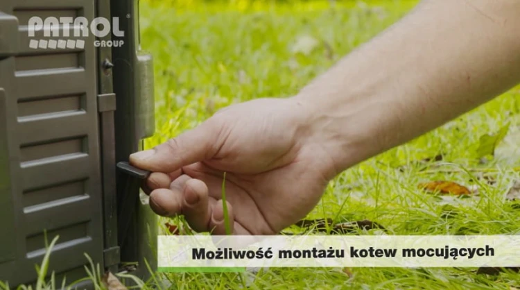 kompostownik patrol 480 litrów - kotwa